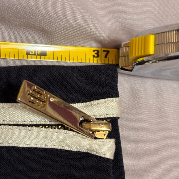 Tommy Hilfiger Navy Side Stripe Zip Hem Pants Size 6 - Picture 3 of 8